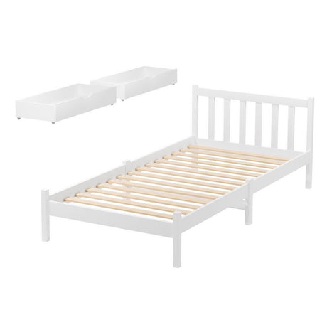 Chieri Wooden Bed Frame