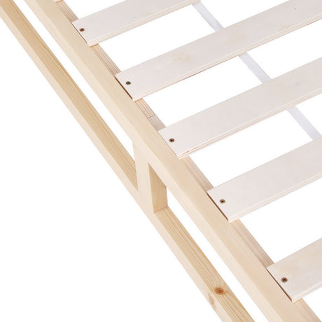 Artiss KALAM Queen Size Pinewood Bed Frame