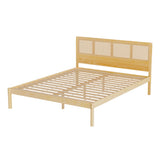Artiss RITA Queen Size Rattan Bed Frame