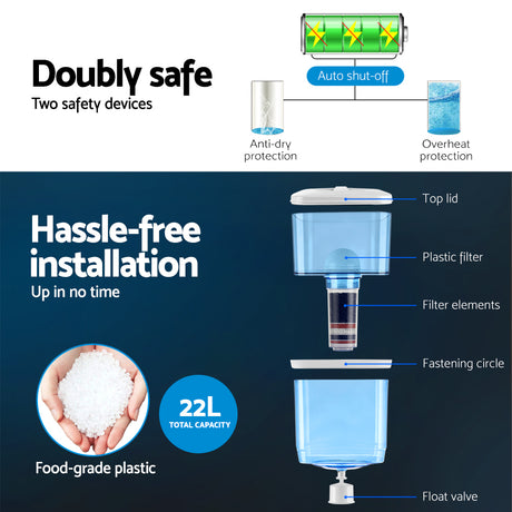 Filtration elements including activated carbon, mineral balls and ceramic