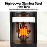 Stainless steel internal tank of the three tap water dispenser