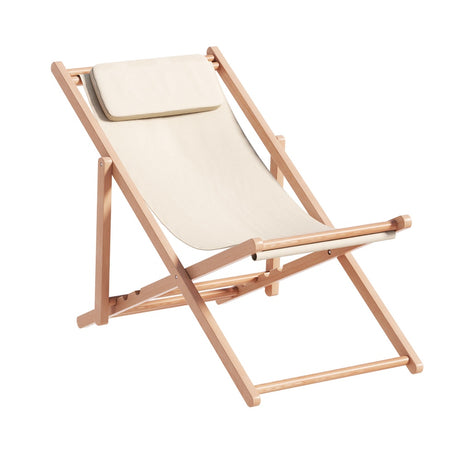 Gilston Sun Lounge, Beige Timber