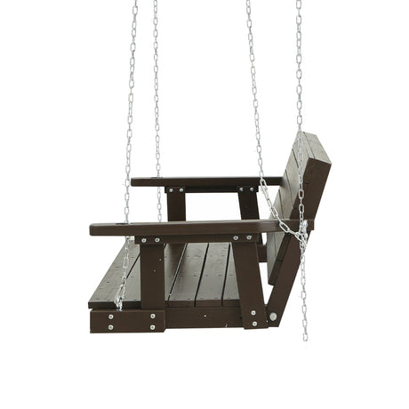 Gardeon 3-Seat Wooden Porch Swing Chair