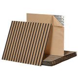 Vera Peel and Stick Wall Panels, 68 x 68cm, Brown, 10pcs