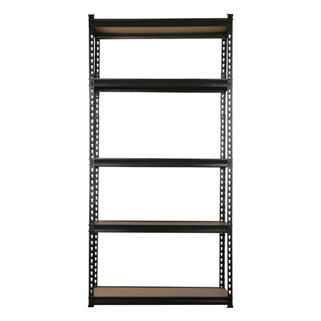 Garage Shelving Rack 6 Pack 5 Tier 70 x 30 x 150cm Black