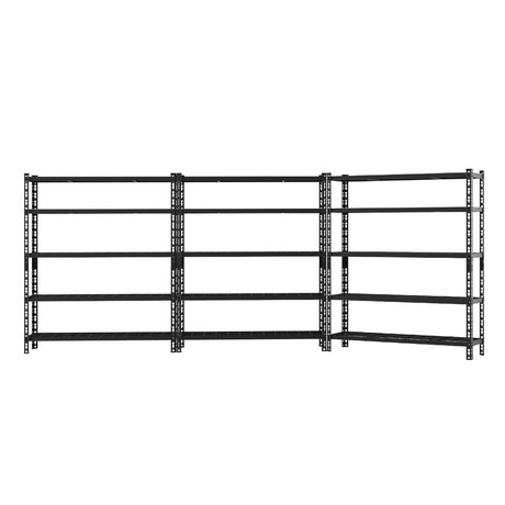 Aviemore Garage Boltless Shelving Rack, 5 Tier, 3m x 1.8m