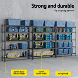 Aviemore Garage Boltless Shelving Rack, 5 Tier, 3m x 1.8m