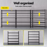 Aviemore Garage Boltless Shelving Rack, 5 Tier, 3m x 1.8m