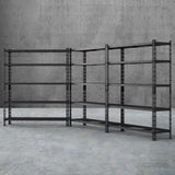 Aviemore Garage Boltless Shelving Rack, 5 Tier, 3m x 1.8m