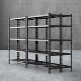 Glencoe Garage Steel Shelving Rack, 4 Tier, 1.8m High