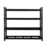 Torridon Garage Pallet Racking Shelving Rack, 5 Tier, 4m x 2m, Black