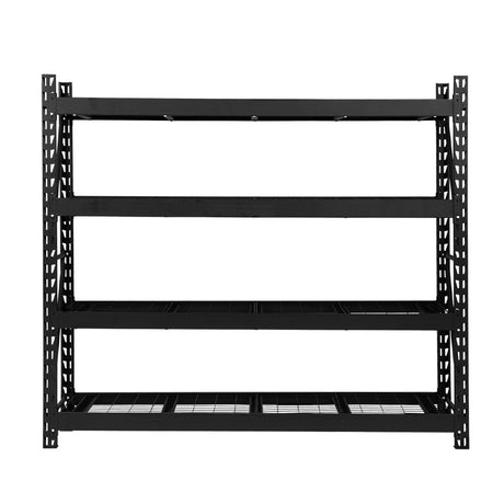 Torridon Garage Pallet Racking Shelving Rack, 5 Tier, 4m x 2m, Black