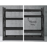 Torridon Garage Pallet Racking Shelving Rack, 5 Tier, 4m x 2m, Black