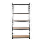 Aviemore Garage Boltless Shelving Rack, 5 Tier, 6m x 1.5m, Grey
