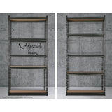 Aviemore Garage Boltless Shelving Rack, 5 Tier, 6m x 1.5m, Grey