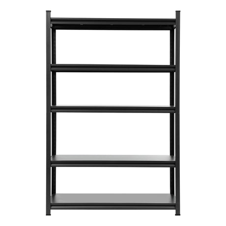 Nevis Convertible Workbench Shelving Rack, 5 Tier, 120 x 50 x 183cm, Black