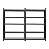 Glencoe Garage Steel Shelving Rack, 5 Tier, 2.4m x 1.8m