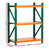 Dalwhinnie Garage Z Brace Shelving Rack, 3 Tier, 1.5m x 1.2m x 0.5m