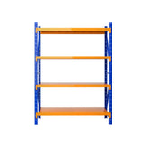 Waddington Steel Shelving Unit, 4 Tier, 1.5m x 2m