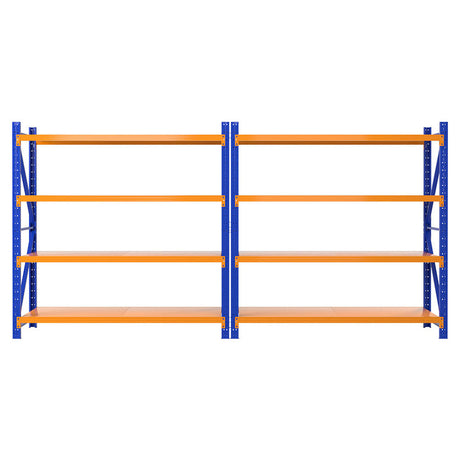 Glencoe Garage Steel Shelving Rack, 5 Tier, 4m x 1.8m