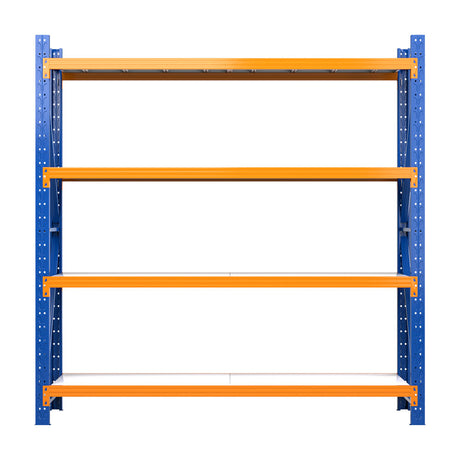 Aviemore Garage Boltless Shelving Rack, 5 Tier, 2m x 2m, Blue