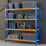 Aviemore Garage Boltless Shelving Rack, 5 Tier, 2m x 2m, Blue