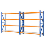 Glencoe Garage Steel Shelving Rack, 5 Tier, 4m x 2m
