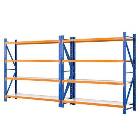 Glencoe Garage Steel Shelving Rack, 5 Tier, 4m x 2m
