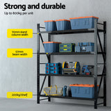 Whalley Steel Shelving Unit, 5 Tier, 2.4m x 2m