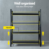 Whalley Steel Shelving Unit, 5 Tier, 2.4m x 2m