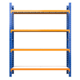 Aviemore Garage Boltless Shelving Rack, 5 Tier, 2.4m x 2m, Blue