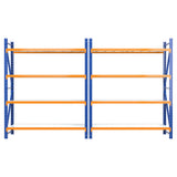 Glencoe Garage Steel Shelving Rack, 5 Tier, 4m x 2.4m