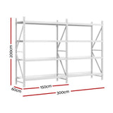 Glencoe Garage Steel Shelving Rack, 5 Tier, 3m x 2m