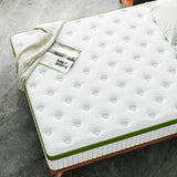 Medium Firm Gel Memory Foam Euro Top Mattress, 30cm Queen