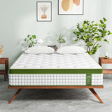 Medium Firm Gel Memory Foam Euro Top Mattress, 30cm Queen
