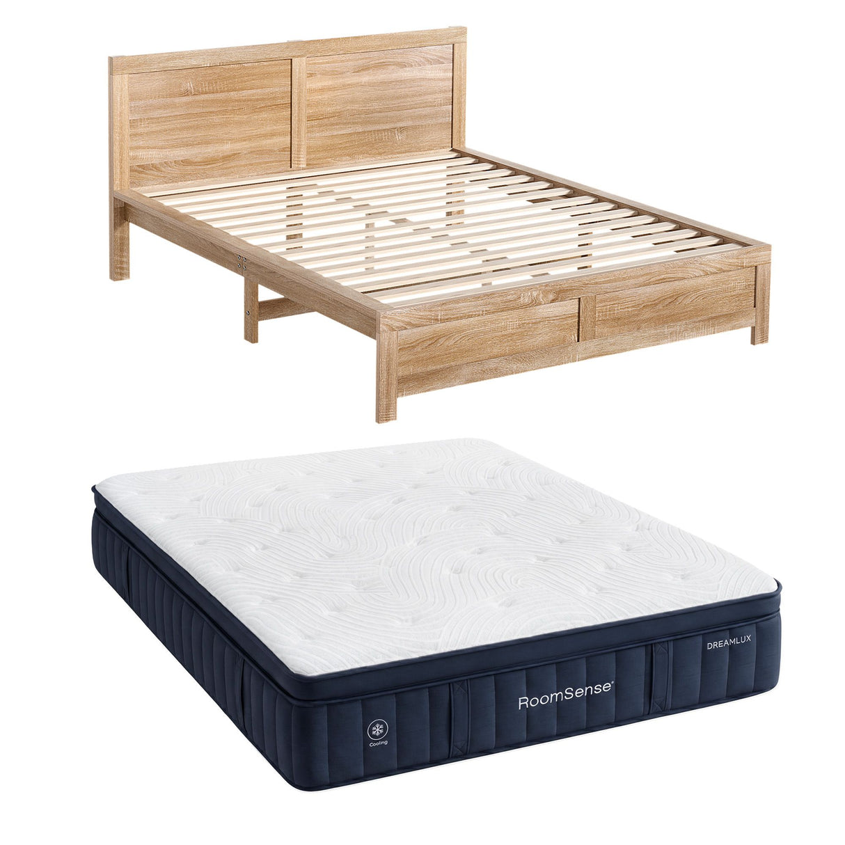 Corciano Bed Frame with Mattress