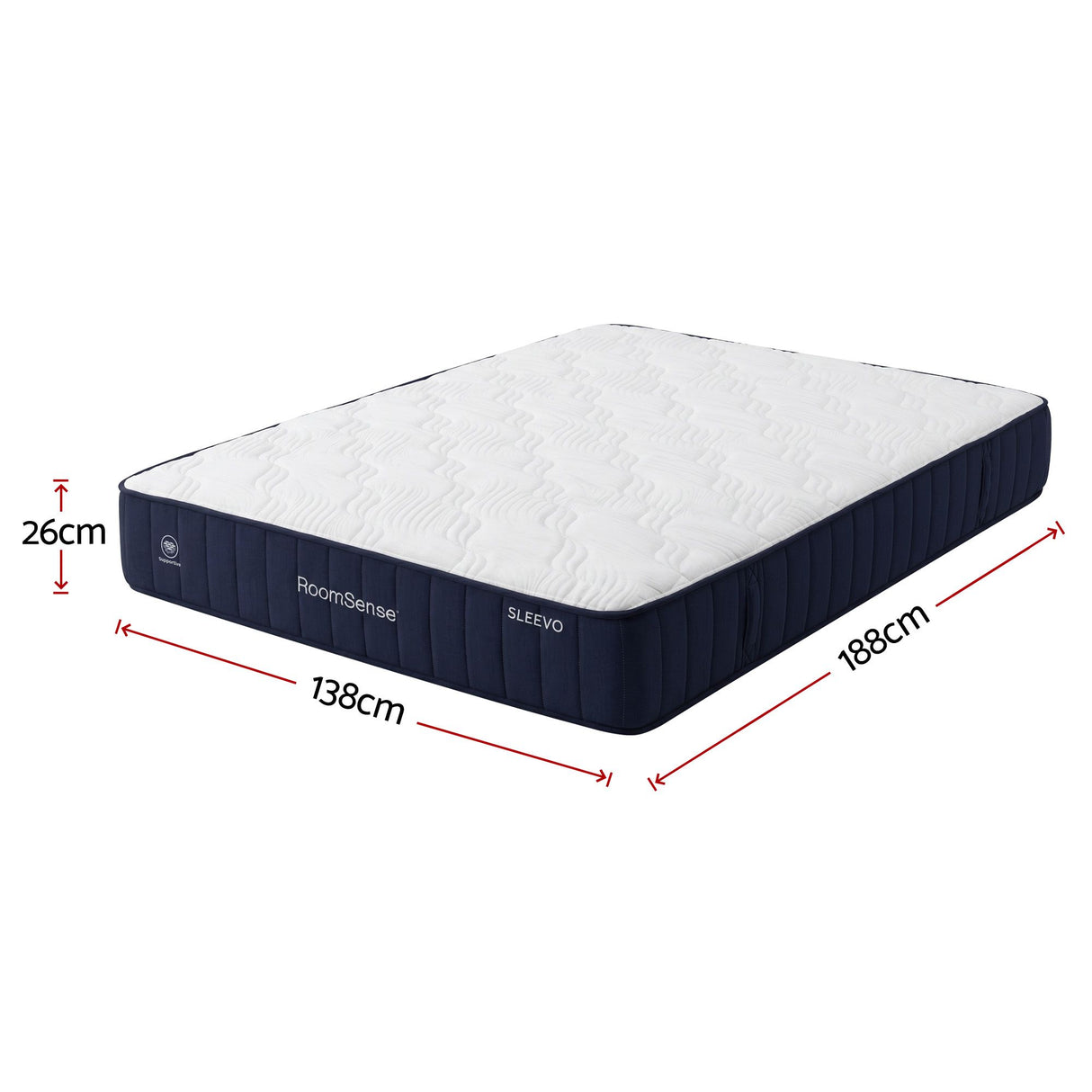 Deruta Bed Frame with Mattress