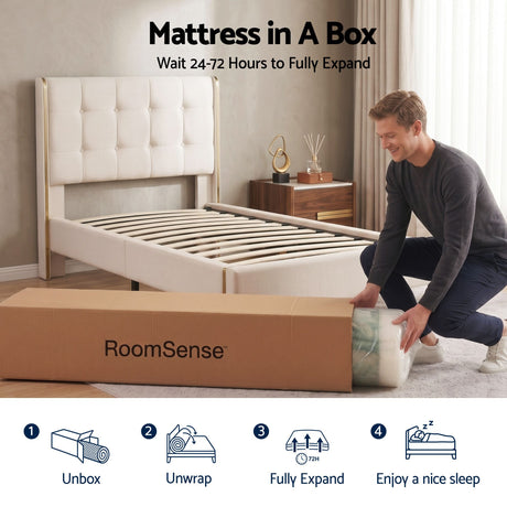 Mittagong Hybrid Mattress, view 5