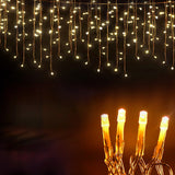 Jingle Jollys 32M Warm White Icicle Lights
