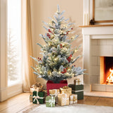 Jingle Jollys 100cm LED Potted Christmas Tree
