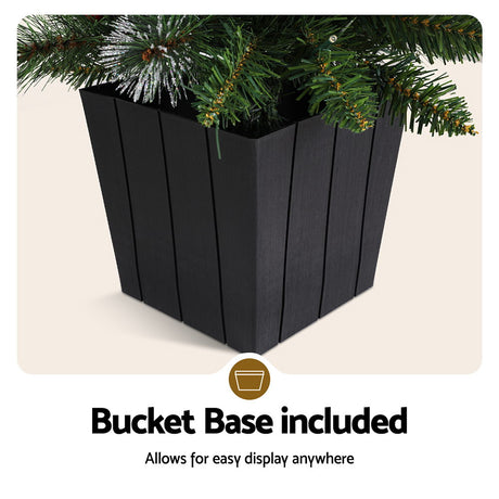 Jingle Jollys 90cm LED Potted Christmas Tree