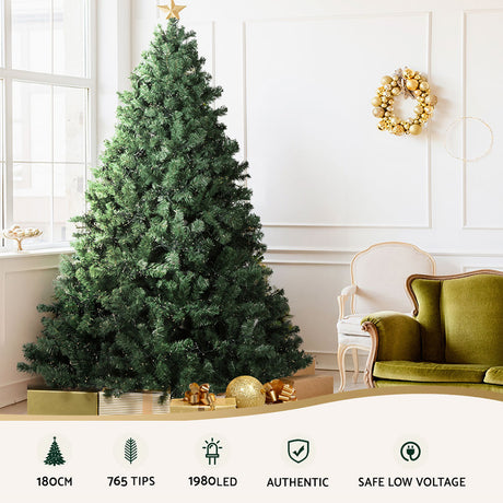 Jingle Jollys 6FT Pre-Lit Christmas Tree