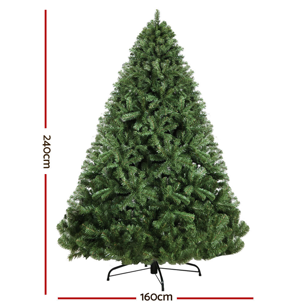 Jingle Jollys 8FT Christmas Tree with 1500 Tips
