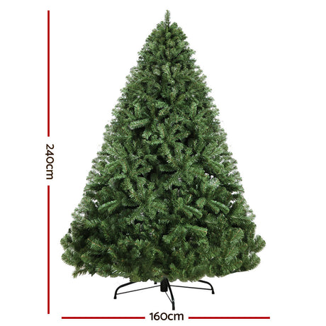 Jingle Jollys 8FT Christmas Tree with 1500 Tips