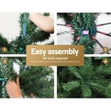 Jingle Jollys 8FT Christmas Tree with 1500 Tips