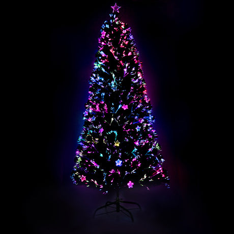 Jingle Jollys 6FT LED Fibre Optic Tree