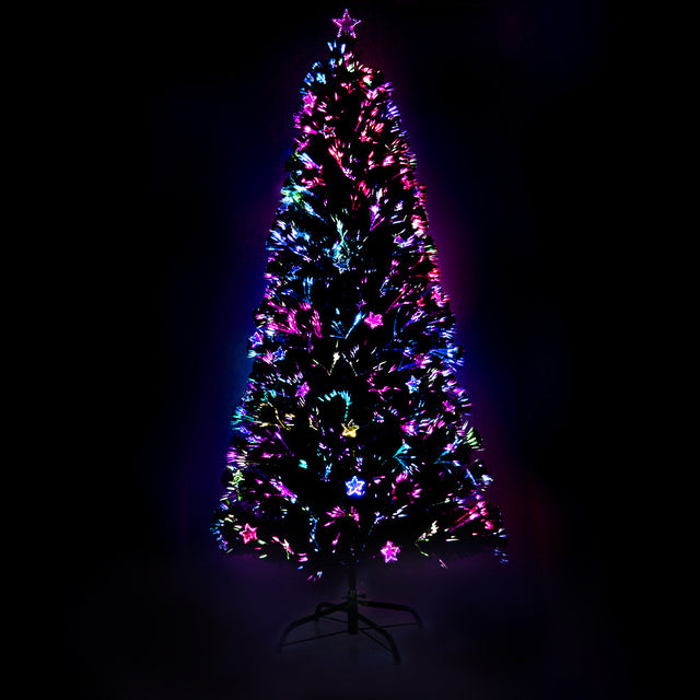 Jingle Jollys 6FT LED Fibre Optic Tree