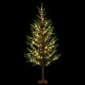 Evergreen 1.8m green pre lit LED Christmas tree