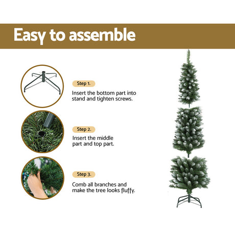 Jingle Jollys 6FT Snowy Christmas Tree