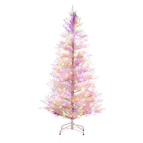 Wintergreen 1.8m pre lit Christmas tree with multi colour LED lights